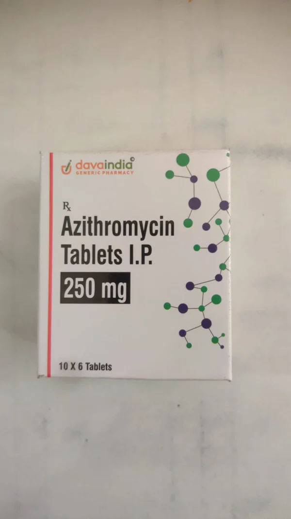 Azithromycin Tablets I.P.  250 mg