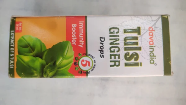 Tulsi Ginger Drops (Nutravedic) (30 ml)