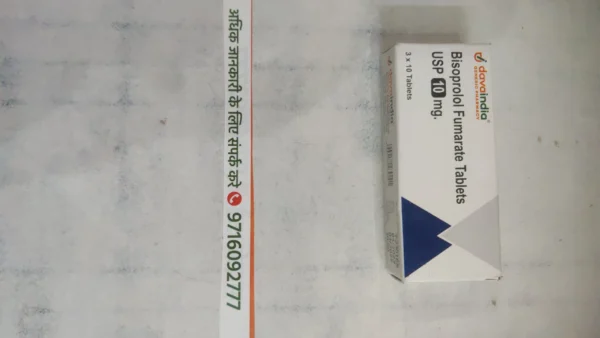 Bisoprolol Fumarate Tablets  USP 10 mg.