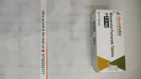 Bisoprolol Fumarate Tablets IP 2.5 mg
