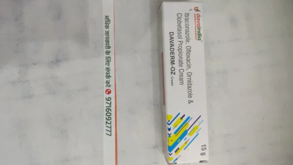Itraconazole, Ofloxacin, Ornidazole & Clobetasol Propionate Cream