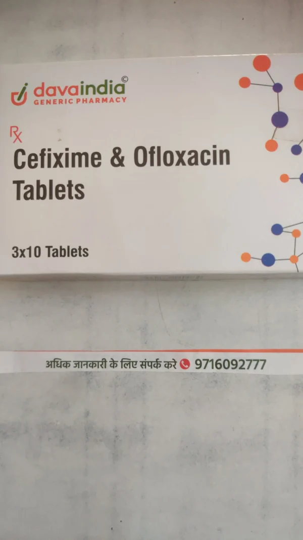Cefixime & Ofloxacin Tablets