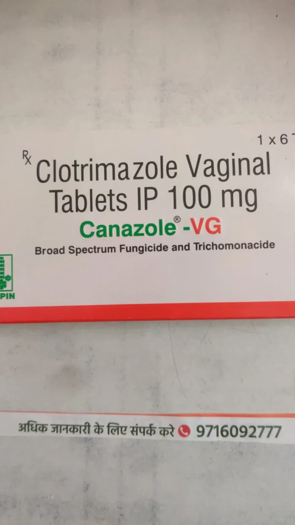 Clotrimazole Vaginal Tablets IP 100 mg