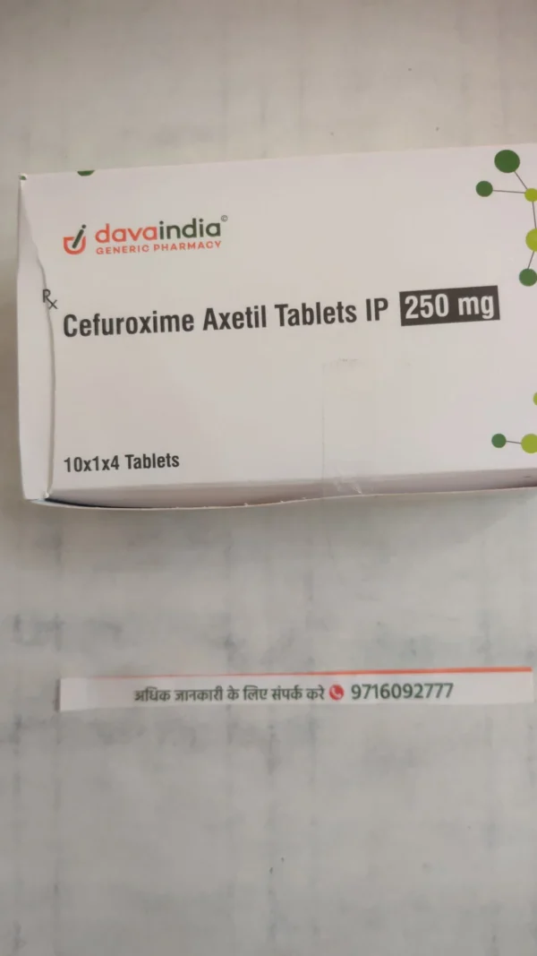 Cefuroxime Axetil Tablets IP 250 mg