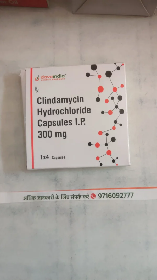 Clindamycin Hydrochloride Capsules I.P. 300 mg