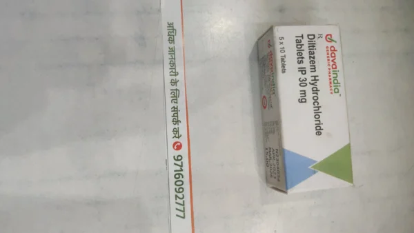 Diltiazem Hydrochloride Tablets IP 30 mg