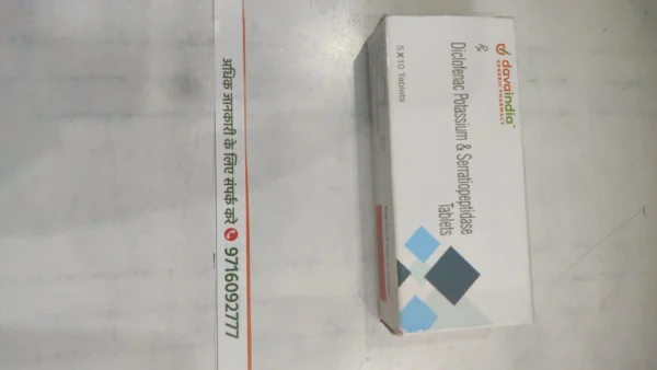Diclofenac Potassium & Serratiopeptidase Tablets