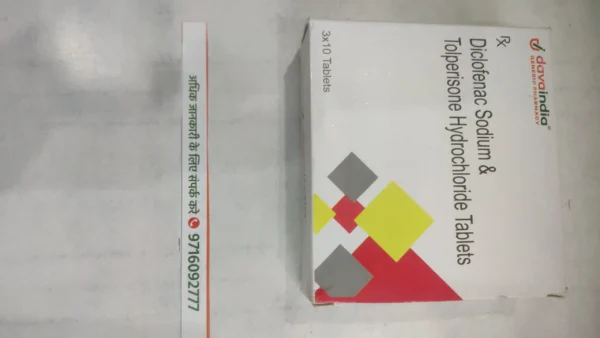 Diclofenac Sodium & Tolperisone Hydrochloride Tablets