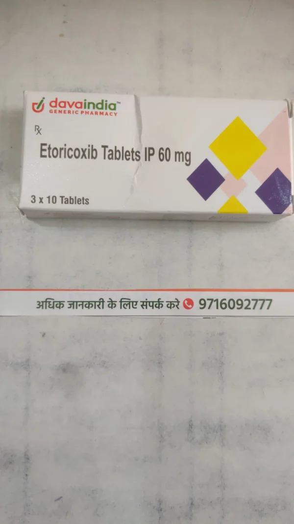 Etoricoxib Tablets IP 60 mg
