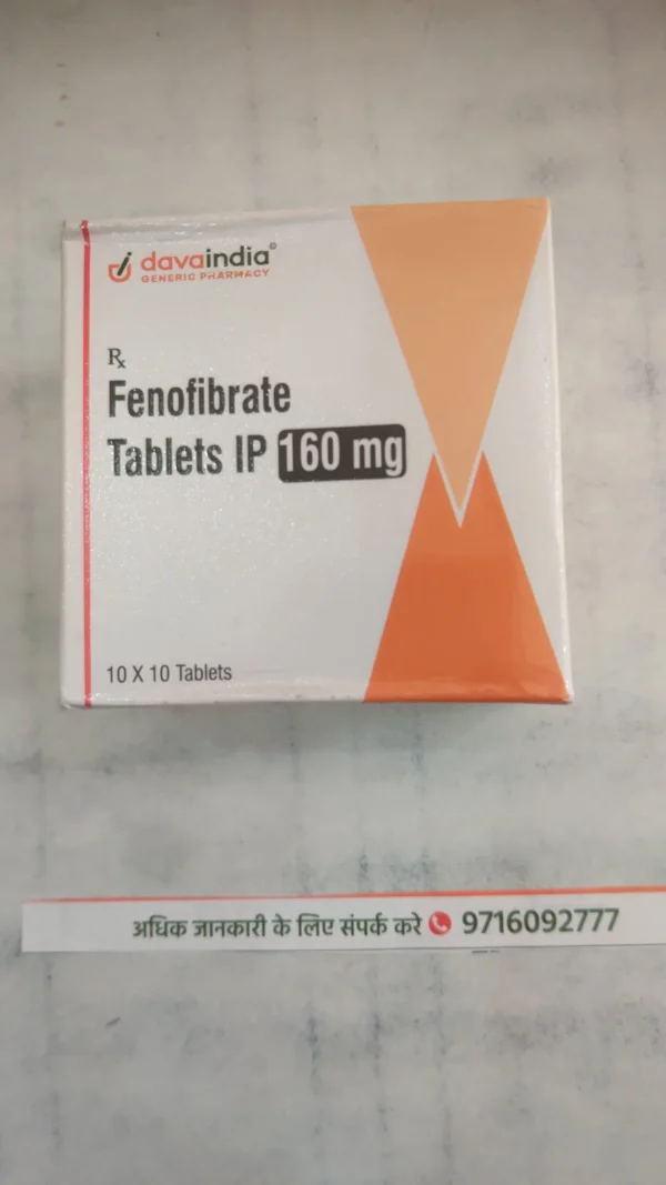 Fenofibrate Tablets IP 160 mg