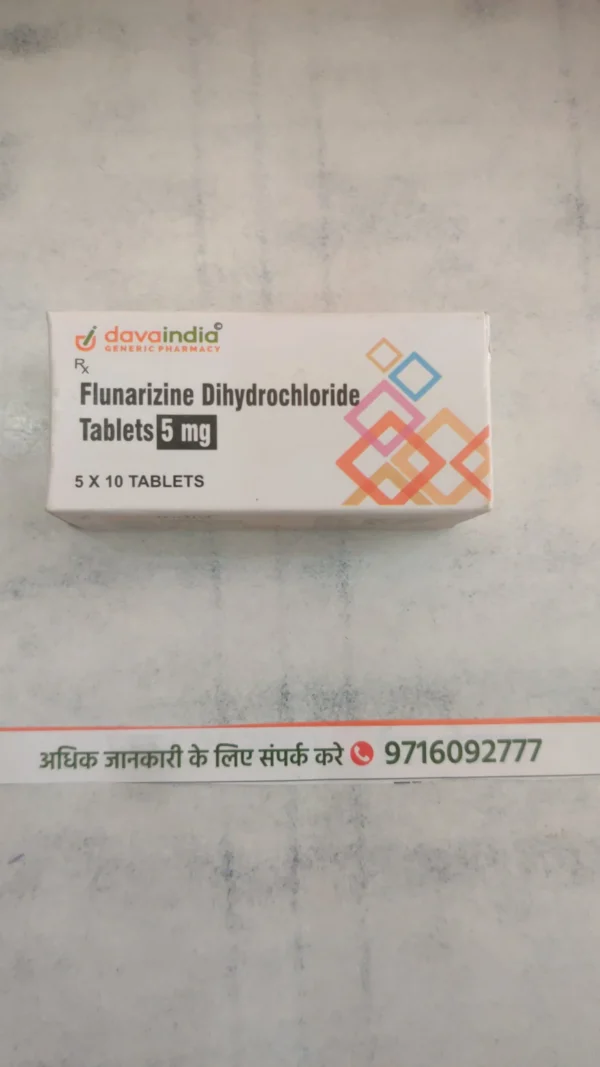 Flunarizine Dihydrochloride Tablets 5 mg