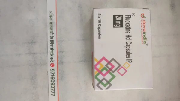 Fluoxetine Hcl Capsules IP  20 mg