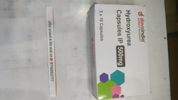 Hydroxyurea  Capsules IP  500mg