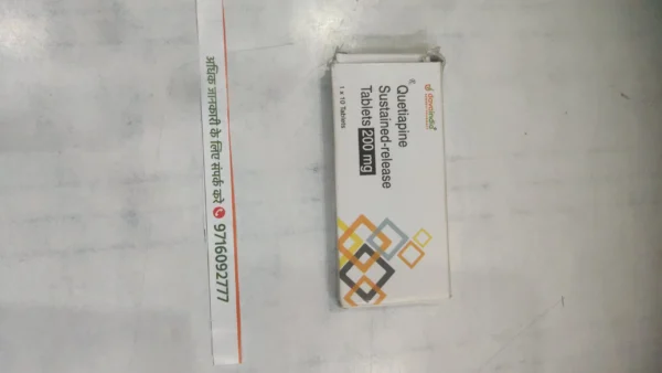 Quetiapine Fumarate Sustained Release Tablets IP 200 mg