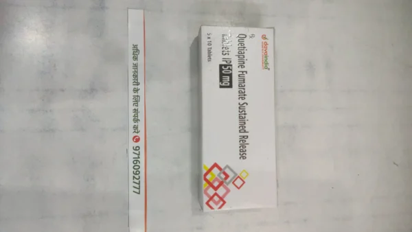 Quetiapine Fumarate Tablets IP 50 mg