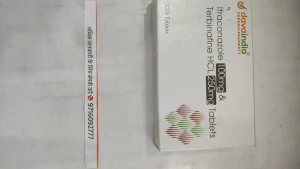 Itraconazole 100mg & Terbinafine HCL 250mg Tablets