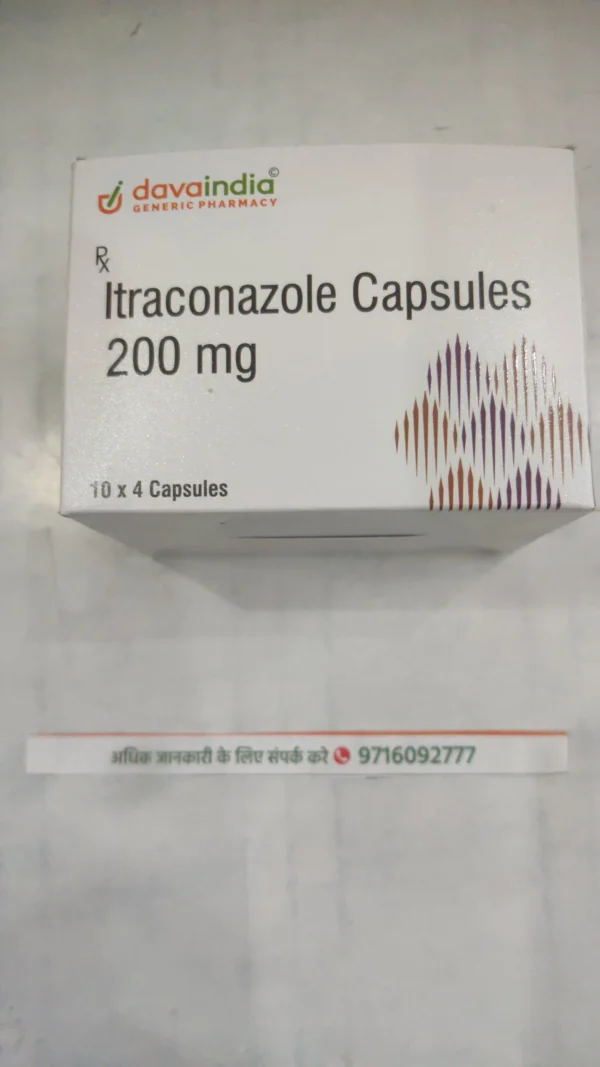 Itraconazole Capsules 200 mg