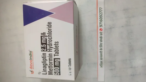 Linagliptin 2.5 mg & Metformin Hydrochloride 500 mg Tablets