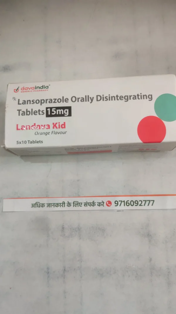 Lansoprazole Orally Disintegrating  Tablets 15mg