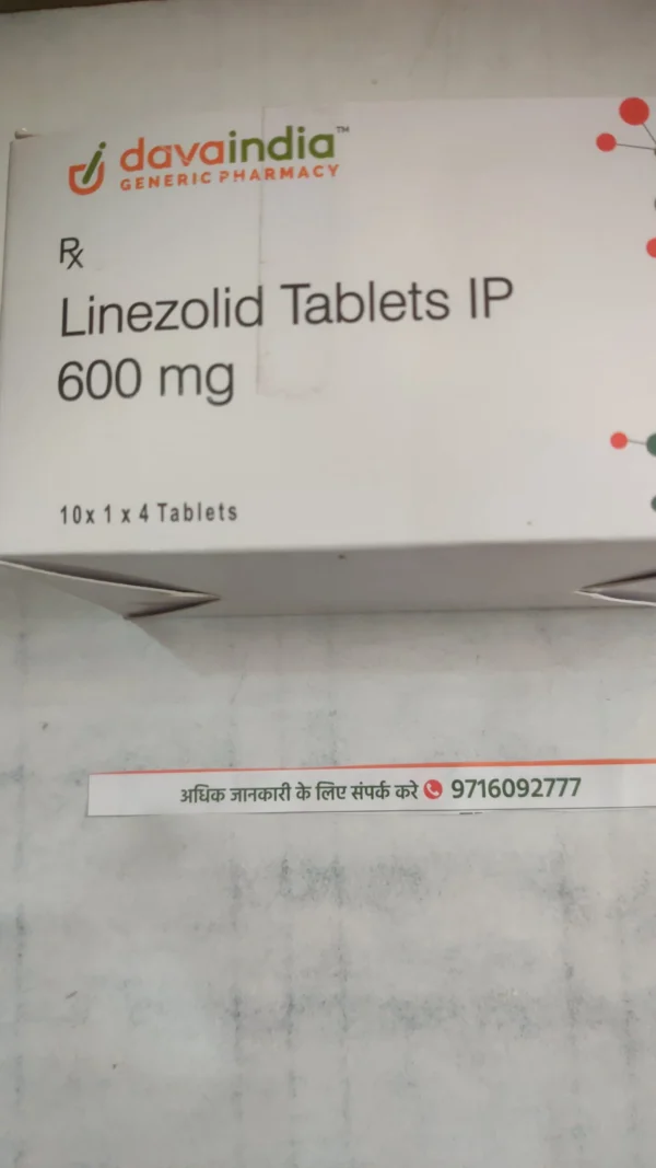 Linezolid Tablets IP 600 mg