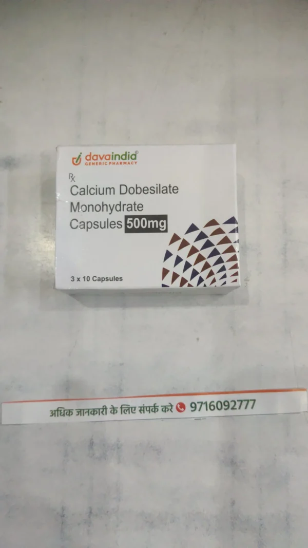 Calcium Dobesilate Monohydrate Capsules 500mg