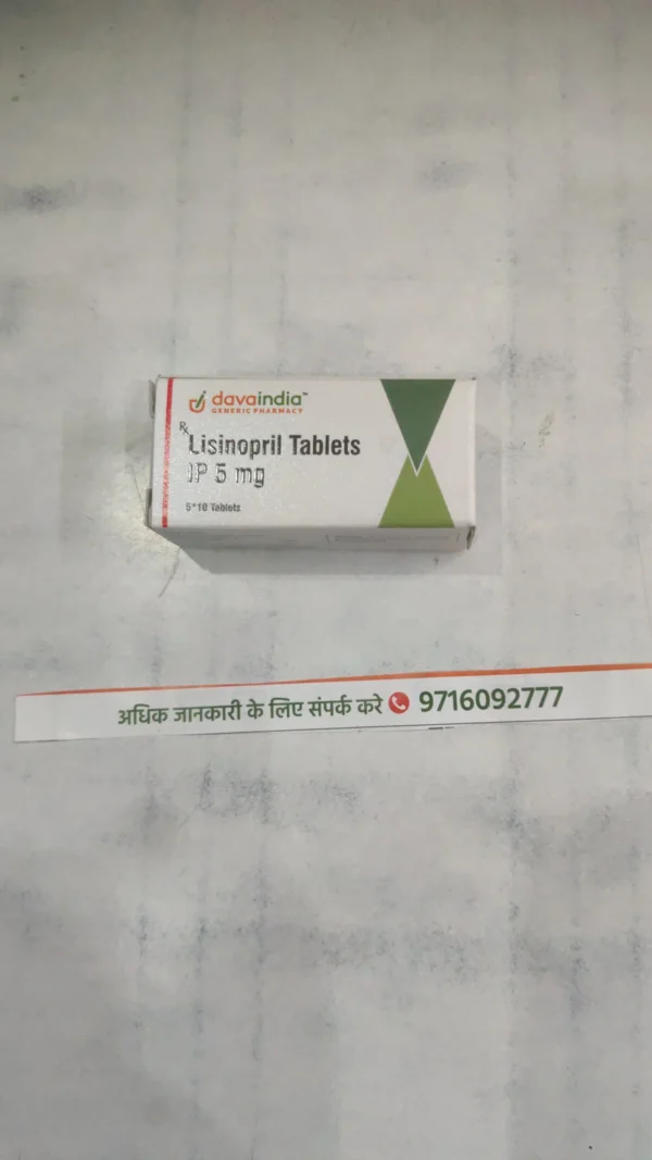 Lisinopril Tablets IP 5 mg