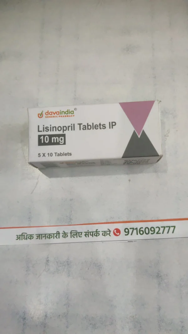 Lisinopril Tablets IP 10 mg