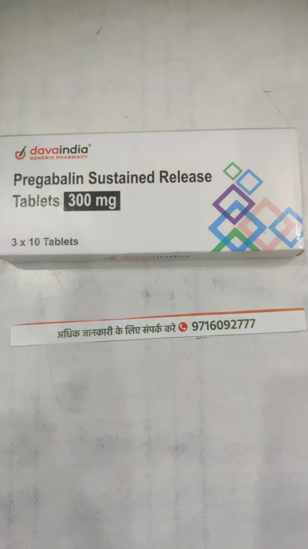 Pregabalin Sustained Release Tablets 300 mg