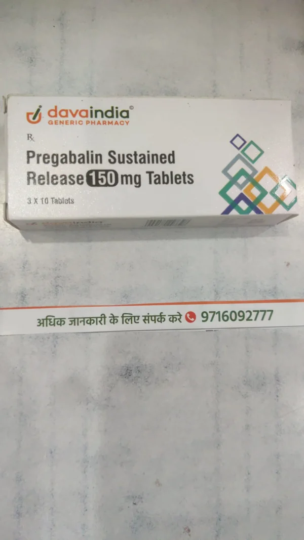 Pregabalin Sustained Release 150 mg Tablets