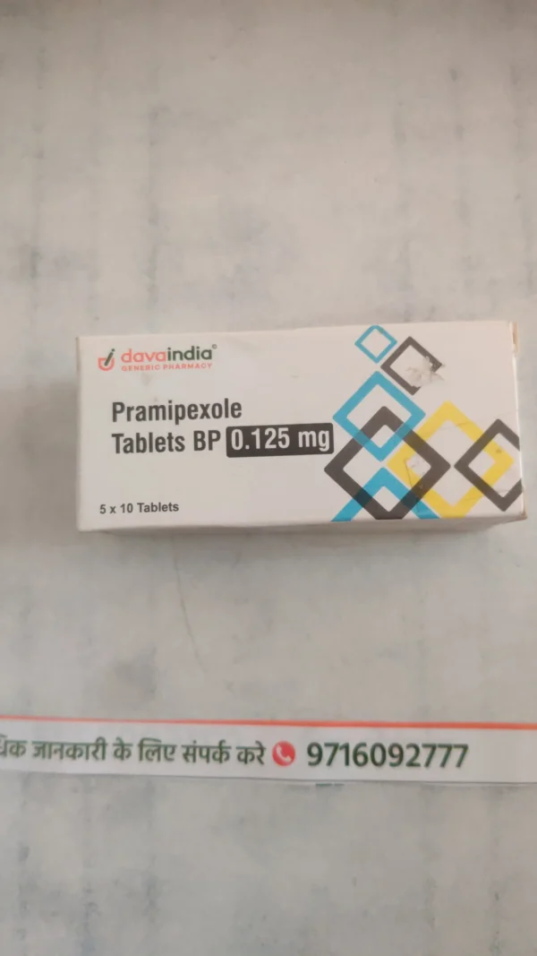 Pramipexole Tablets BP 0.125 mg