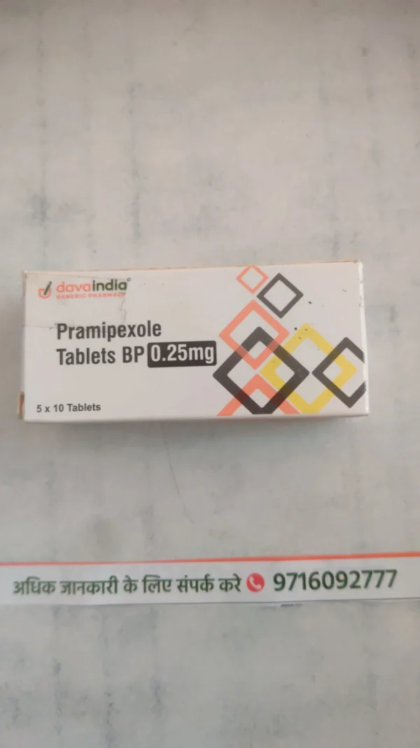 Pramipexole Tablets BP 0.25mg