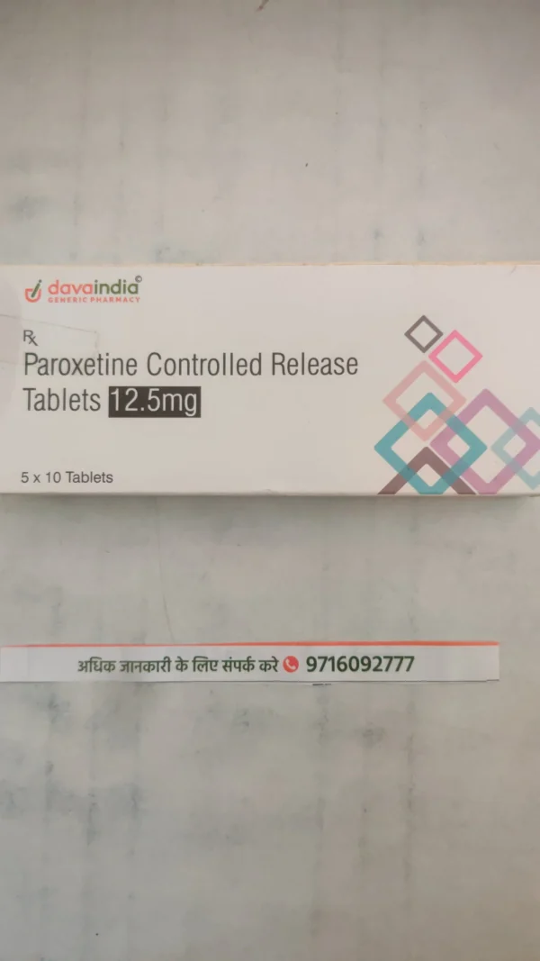 R  Paroxetine Controlled Release Tablets 12.5mg