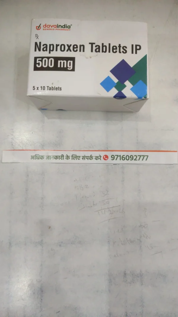 Naproxen Tablets IP  500 mg