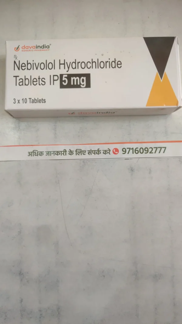 Nebivolol Hydrochloride Tablets IP 5 mg