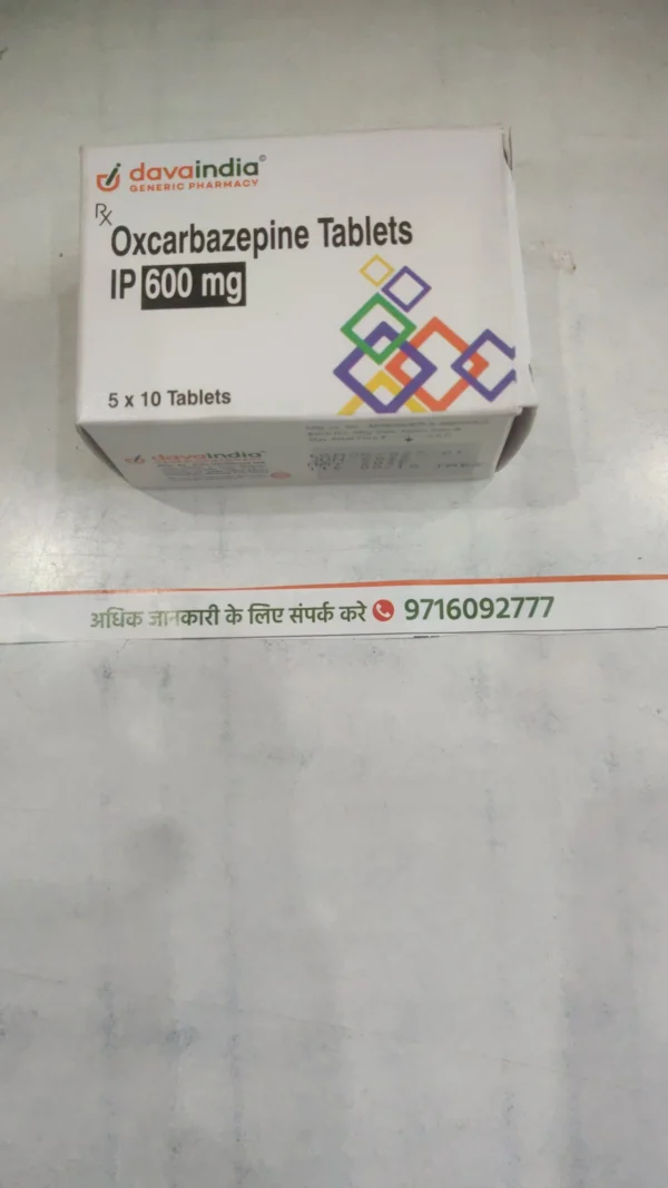 Oxcarbazepine Tablets IP 600 mg