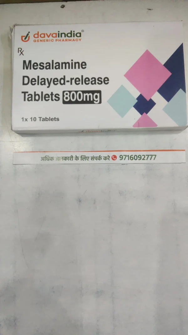 Mesalamine Delayed-release Tablets 800mg