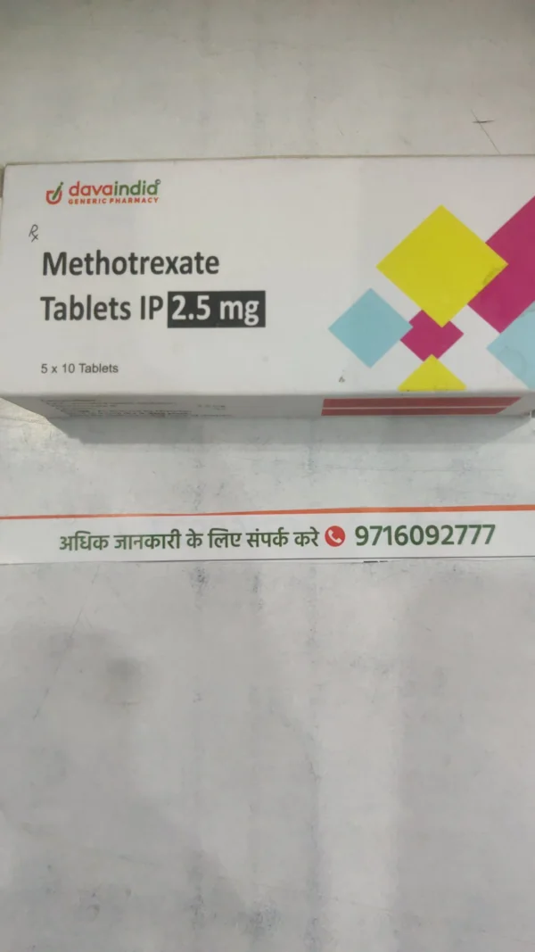 Methotrexate Tablets IP 2.5 mg