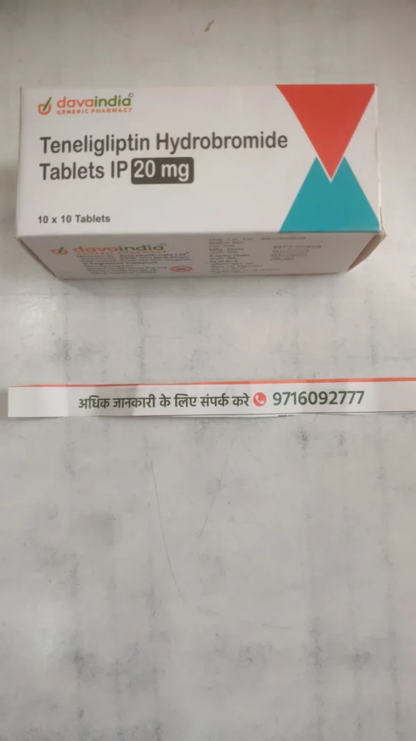Tenetigliptin 20 mg tablet