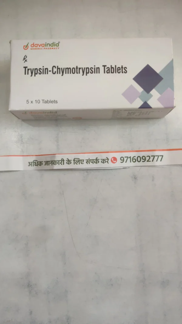 Trypsin-Chymotrypsin Tablets