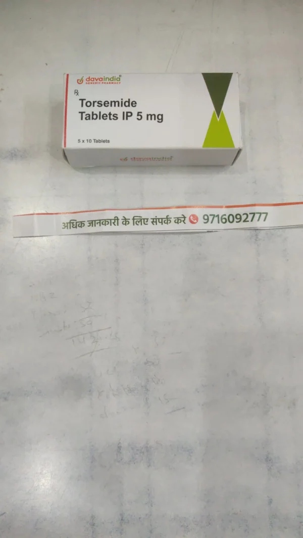 Torsemide Tablets IP 5 mg