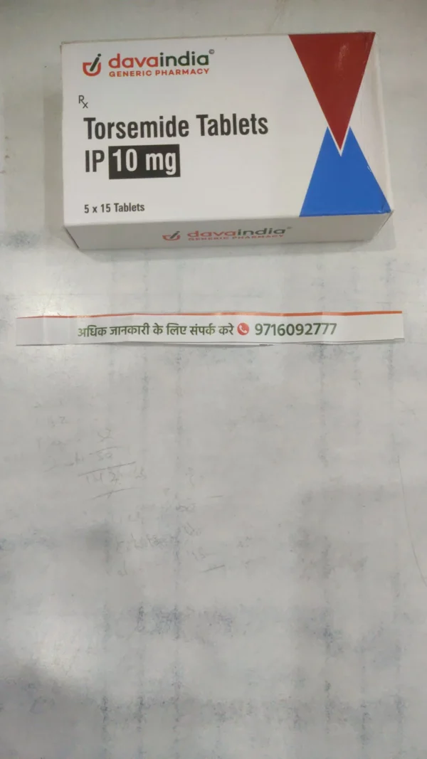 Torsemide Tablets  IP 10 mg