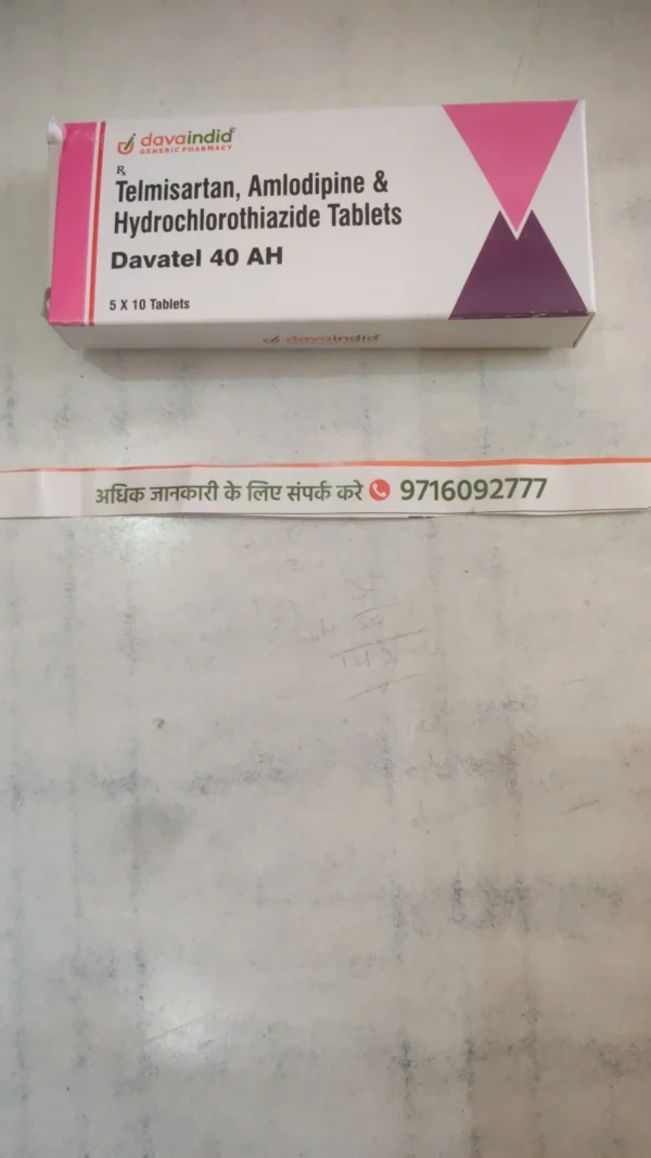 Telmisartan, Amlodipine & Hydrochlorothiazide Tablets