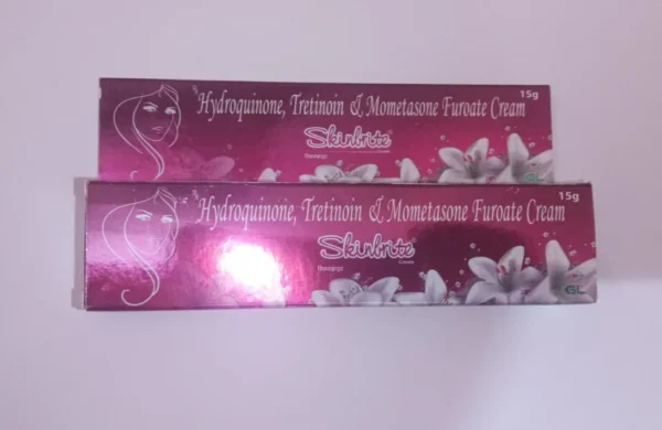 Hydroquinone, Tretinoin & Mometasone Furoate Cream
(Skinbrite)