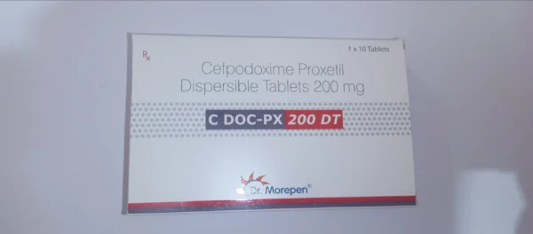 Cefpodoxime Proxetil Dispersible Tablets 200 mg.(C DOC-PX 200 DT)