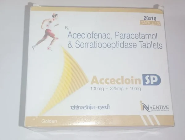 Accecloin SP (100mg/325mg/10mg Tablet)