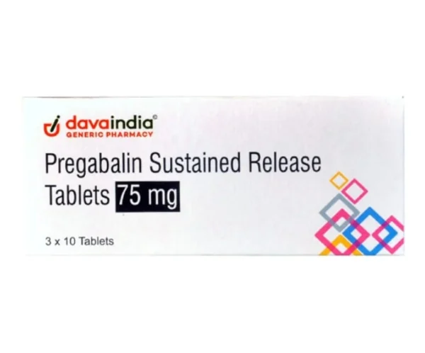 Pregabalin Sustained Release Tablets 75 mg